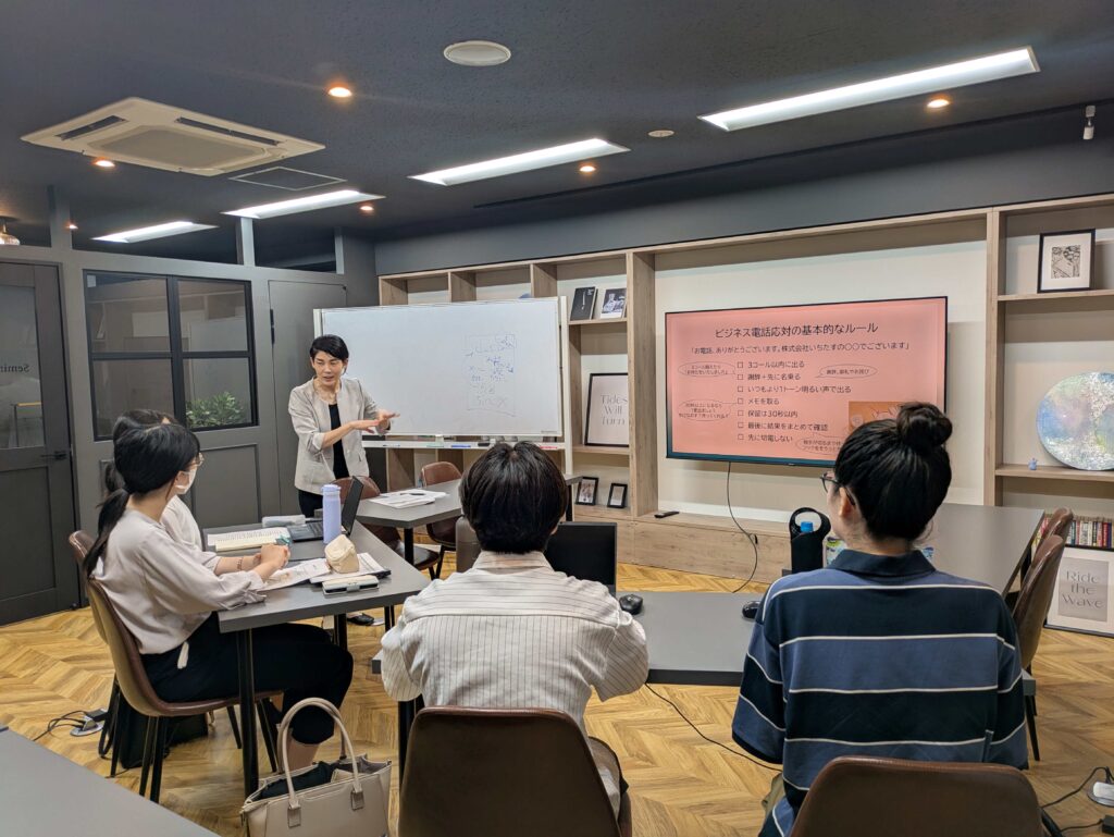 2日目の電話対応の挿入画像