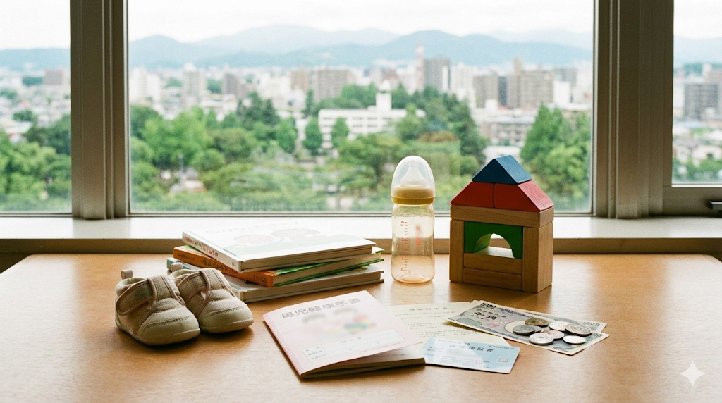 仙台市の0歳〜就学前の経済的支援制度についての挿入画像