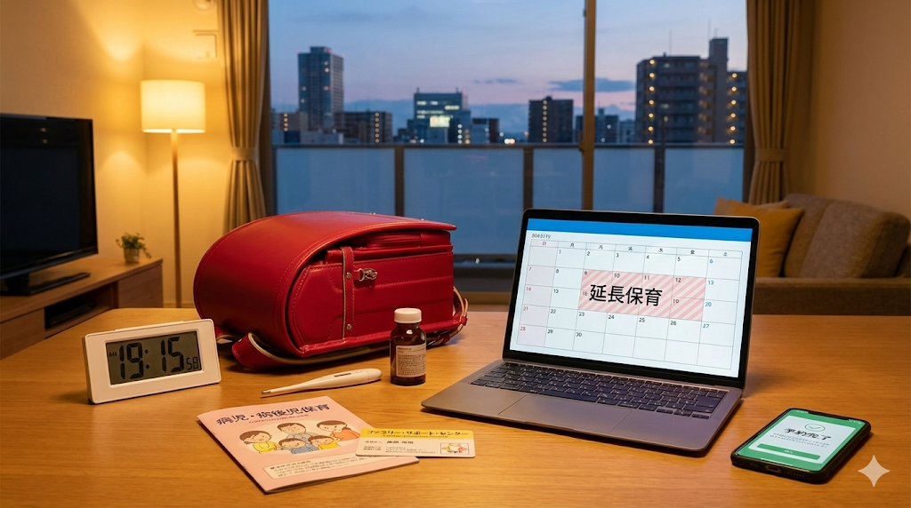 仙台で子育てをする両立支援についての挿入画像