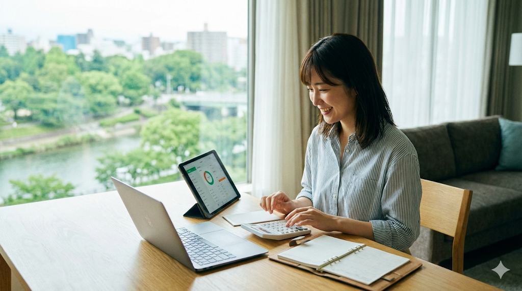 「経済的な相乗効果：家計の安定とキャリア維持」についての挿入画像