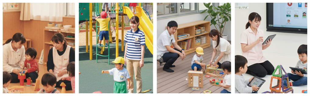 保育所保育指針の変遷についての説明画像