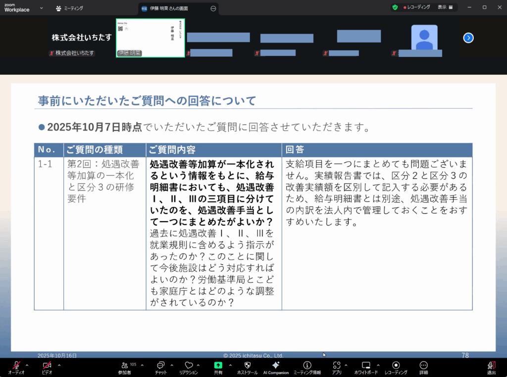 和歌山県オンラインセミナー資料の説明画像
